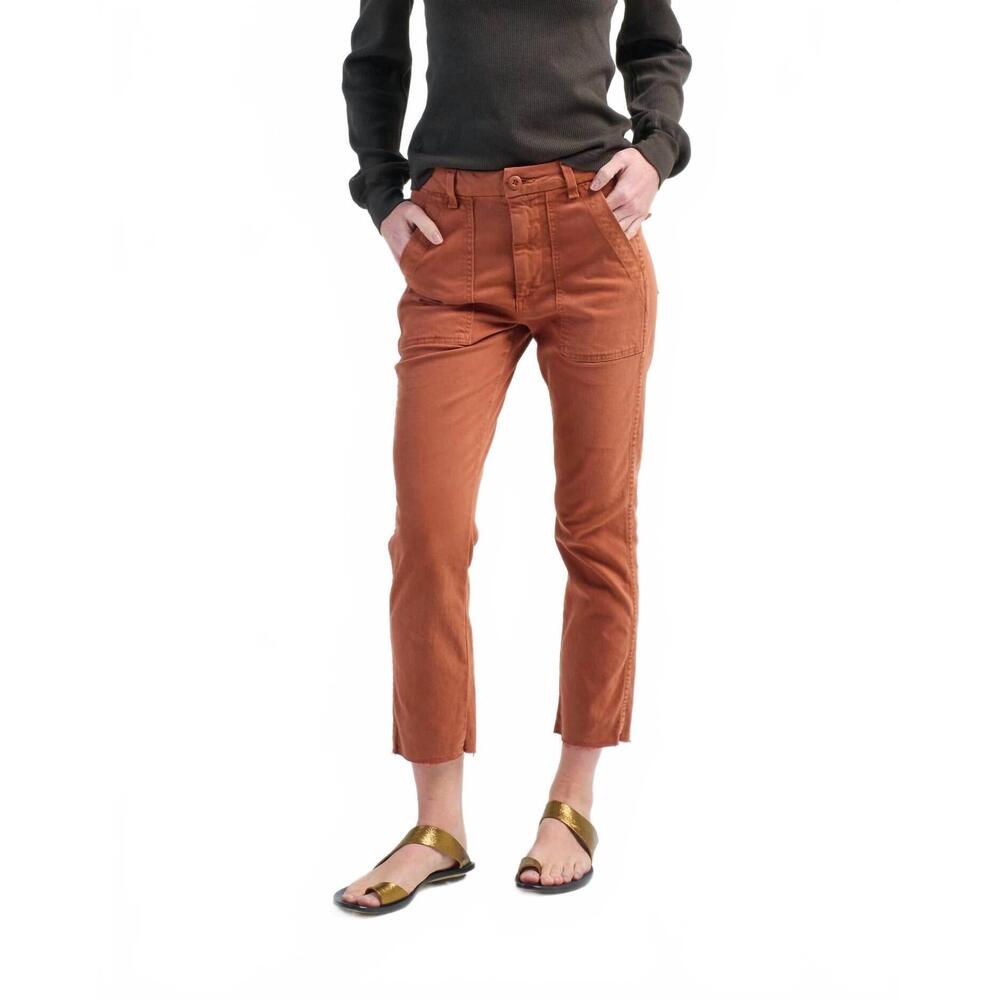 NEW AMO easy army trouser in terracotta